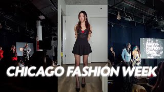 Chicagos FIRST Fashion Week  Hooked Vlog [upl. by Alenoel]