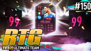 SUPER JUICED 99 RATED POLITANO  FIFA20 Road to Glory 150 Ultimate Team [upl. by Esya]