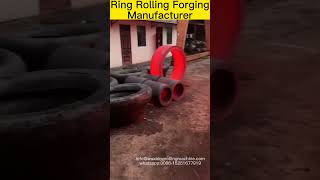 Ring Rolling Forging Manufacturerringforging rollingproductionline bearingfactory [upl. by Taber]