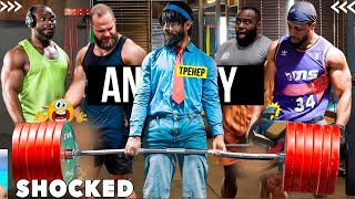 Anatoly Epic Deadlift Gym Prank on Bodybuilder 400 Kg Challenge 😲  Anatoly GYM PRANK [upl. by Pampuch922]