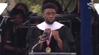 CHADWICK BOSEMAN SPEECH FIND PURPOSE RATHER THAN A JOB OR CAREER [upl. by Erotavlas798]