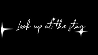 Shawn Mendes  Look Up At The Stars Lyric Video [upl. by Berne]