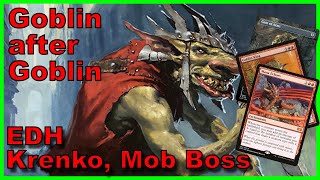 Krenko Mob Boss EDH Deck Tech  Magic the Gathering [upl. by Mavilia]