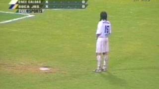 Copa Libertadores 2004 Once Caldas  Boca Juniors [upl. by Raama977]