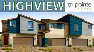 Highview by Tri Pointe Homes at Inspirada l New Townhomes for Sale in InspiradaHenderson [upl. by Amilah]