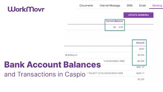 Bank Account Balances and Transactions [upl. by Silverstein]