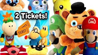 SML Movie 2 Tickets Mario And Luigi Reaction FreddyFoxyToy BonnieFredPikachu [upl. by Ernesto705]