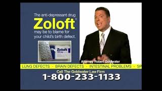 Goldwater Law Firm  Zoloft 2011 [upl. by Aralomo]