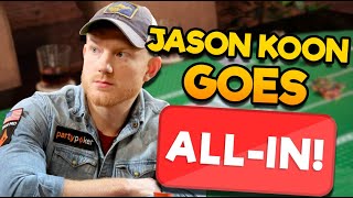 When To Go For THIN VALUE Featuring Jason KOON On A GG Poker Final Table [upl. by Cramer]