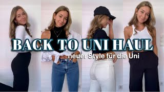 BACK TO UNI FASHION HAUL 2021 Armed Angels die perfekte momjean neuer Style Outfit Kombination [upl. by Camila]