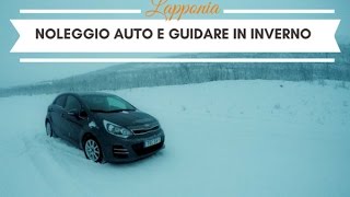 Guidare in Lapponia in inverno [upl. by Quince]