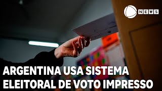 Entenda como funciona o sistema eleitoral na Argentina [upl. by Yenots525]