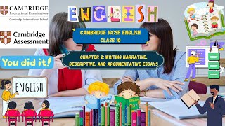 quotMastering Narrative Descriptive and Argumentative Essays  Cambridge IGCSE Class 10quot [upl. by Dorn]