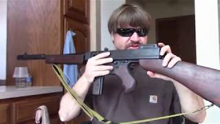 Thompson M1928A1 SemiAuto Conversion amp Brief History Of The SMG [upl. by Enelad639]