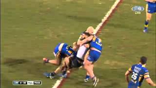 Mitch Garbutt drops James Tamou [upl. by Maloney241]