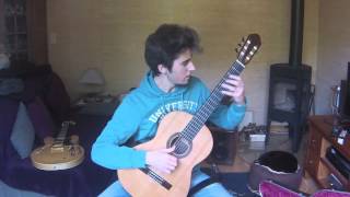 Legnani Caprice 33 classical guitar  Romain Salmon [upl. by Teiv]