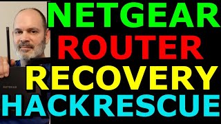 Netgear Router Recovery Hack Method [upl. by Kerri]