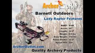 Barnett Lady Raptor FX Crossbow Review [upl. by Gilemette]