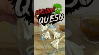 Escoba de queso halloween botanas philadelphia quesocrema [upl. by Eek]