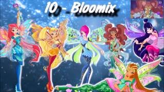 Winx Club  Transformations Ranking FR [upl. by Ytiak]