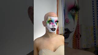 How to do a transition for a CRAZY NEON CLOWN MAKEUP LOOK [upl. by Fairleigh832]