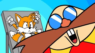 Eggman Captures Tails A Sonic the Hedgehog Cartoon [upl. by Petua919]