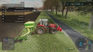 Stro balen opladen en Sojabonen inzaaien  Farming Simulator 22 Drentsevaart S2 40 [upl. by Aitret977]