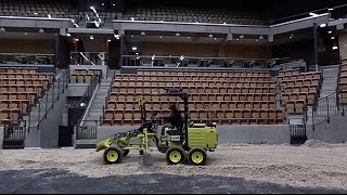 Helsingborg arena fylls med sand [upl. by Kersten]