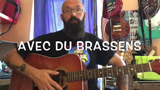 Débuter la guitare avec les rythmiques de Brassens [upl. by Animlehliw]