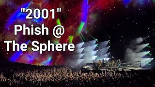 quot2001quot movie theme  Phish  The Sphere Sunday 4212024 [upl. by Osnofla]