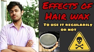 Effects of Hairwax Regular use is HARMFUL Watch this video to know more [upl. by Catlee252]