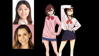 Anime Voice Comparison Momo Ayase Dandadan [upl. by Gnoc105]