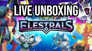 Elestrals Base Set Booster Box Unboxing [upl. by Gilboa682]