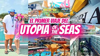 Viaje inaugural del crucero Utopia of the Seas Royal Caribbean First look Review completo [upl. by Kristofor]