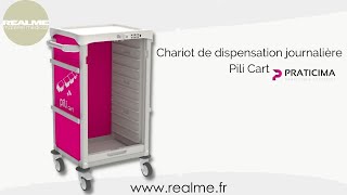 Présentation du chariot de dispensation journalière Pili Cart⚕️  realmefr [upl. by Lavicrep]