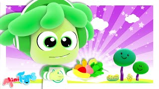 Canción de las frutas y verduras 💚Minituns ♫ Canciones Infantiles [upl. by Tiernan]