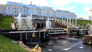 SaintPétersbourg  Palais de Peterhof  Peterhof Palace [upl. by Akimat]