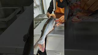 AMAZING SUPER Famous Pangash Fish Cutting Skills in Bangladesh Fish Market shortsvideo vairvideobd [upl. by Hsirrehc664]