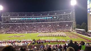 The Fightin Texas Aggie Band Halftime Show at Mississippi State  October 27 2018 [upl. by Elisabeth]