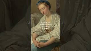 A Simple Spill or Something Deeper  Broken Eggs by JeanBaptiste Greuze history art painting [upl. by Ahsitneuq]