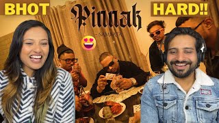 Pinnak  SAMBATA l OFFICIAL VIDEO l Break Down  REACTION  Funkie Couple Vlogs [upl. by Aikkan]