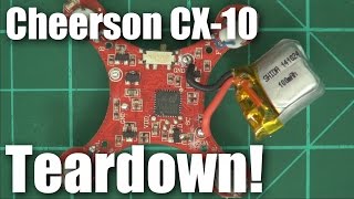 Teardown Cheerson CX10 micro quadcopter [upl. by Ibok342]