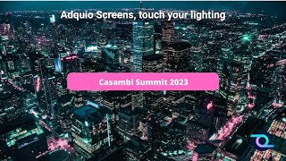 Casambi Summit 2023 keynote in video [upl. by Wrdna777]