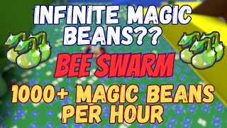 The FASTEST Way To Get Magic Beans  Roblox Bee Swarm [upl. by Zeidman612]