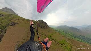 Speed Flying the Langdales [upl. by Englis]