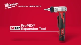 Milwaukee® M12™ ProPEX® Expansion Tool 243222 [upl. by Anerrol]