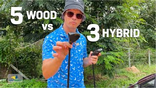 5 Wood vs 3 Hybrid Which One Should I Carry [upl. by Nauht]