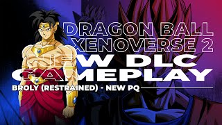 Xenoverse 2  Broly Restrained Gameplay  New PQ [upl. by Darej920]