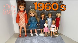 My Girls Of The 1960sDolls of the 1960sVintage Fashion Dolls [upl. by Acyssej]