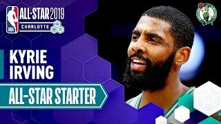 Kyrie Irving 2019 AllStar Starter  201819 NBA Season [upl. by Sinnard28]